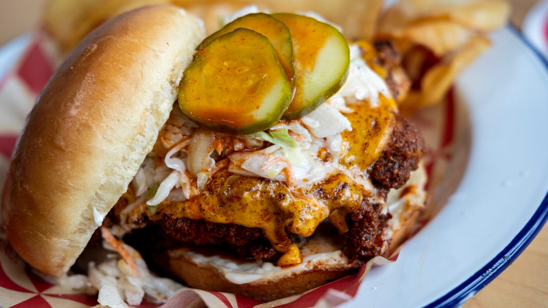 Hot Chicken Sandwich