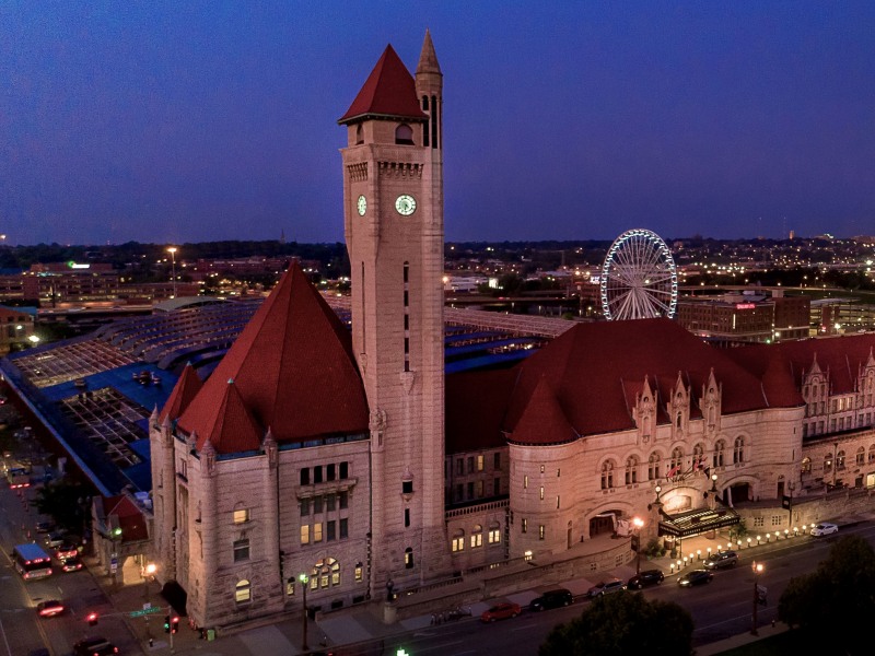 St. Louis Union Station Night View