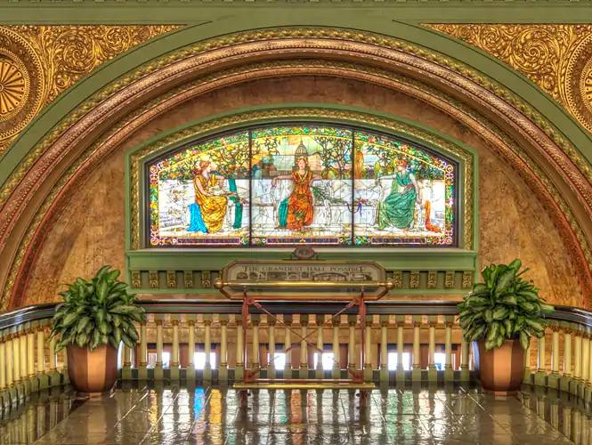 Union Station Stained Glass Window